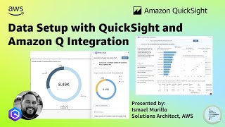 Data Setup with Amazon QuickSight and Amazon Q Integrations screenshot 5