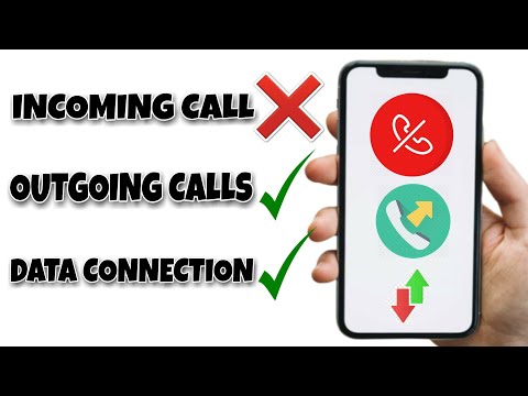 Switch off Incoming Calls and use only Internet , Outgoing Calls
