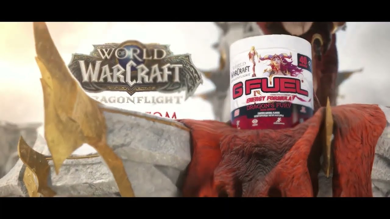 G FUEL Dragon's Fury - In celebration of World of Warcraft: Dragonflight