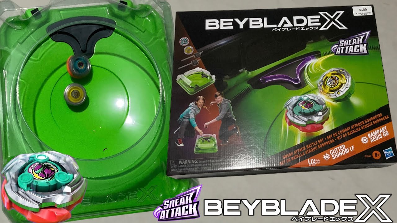 HIDDEN EXTREME DASH = Sneak Attack BATTLE SET Unboxing & Review