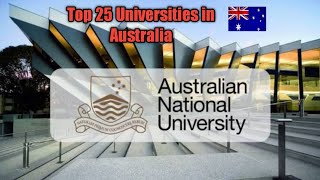 Top 25 Universities 2020 in Australia 🇦🇺 #travelaustralia