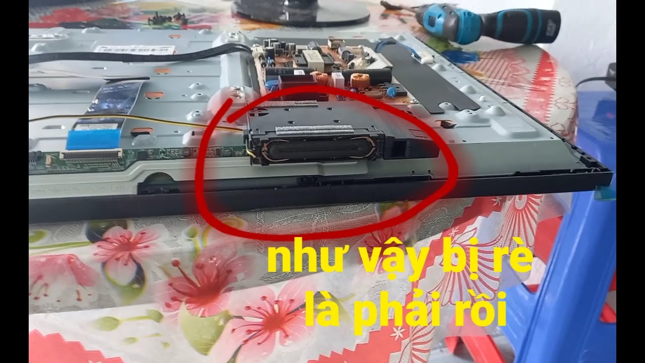 Sửa TV SAMSUNG Tiếng Bị Rè / Repairing SAMSUNG TVs with Muffled Voice 