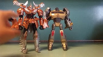 Transfomers fall of cybertron:voyager class grimlock