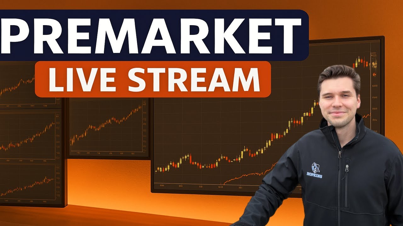 🔴 Premarket Webinar | Daily 21SMA Rejections - WMT selling, AMZN Strength