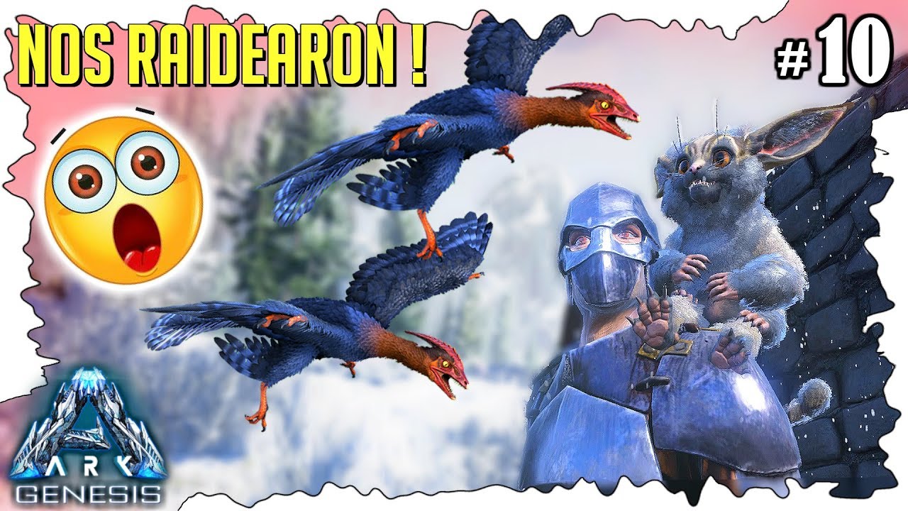 Nos Raidearon?! 😱 | ARK GENESIS #10 | Servidor Oficial PVE - YouTube