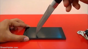 Infinix Zero 3 X552 Knife and Key SCRATCH TEST