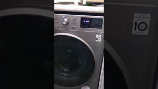 LG Washer Dryer Combo: How to Use Delay End #shorts