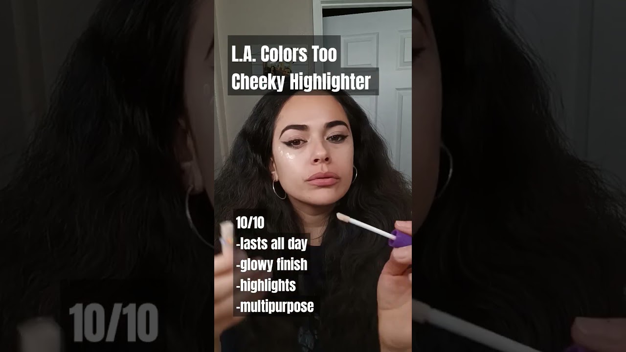 L.A. Colors Too Cheeky Highlighter Review