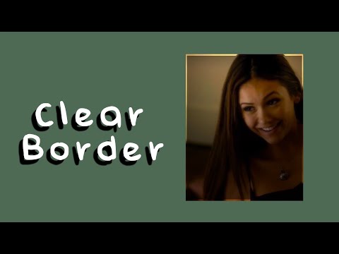 Easy Clear border tutorial | *videostar paid*