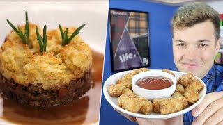 I TESTED Claire's Gourmet Tater Tots AND Rie's Fancy Tater Tot Shepherd's Pie!
