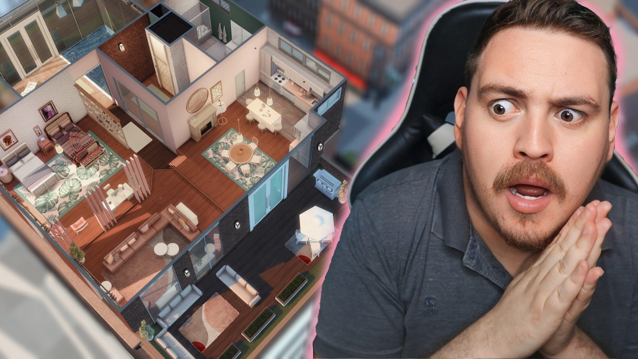Reformei uma COBERTURA apenas com OBJETOS MAKER! │ The Sims 4