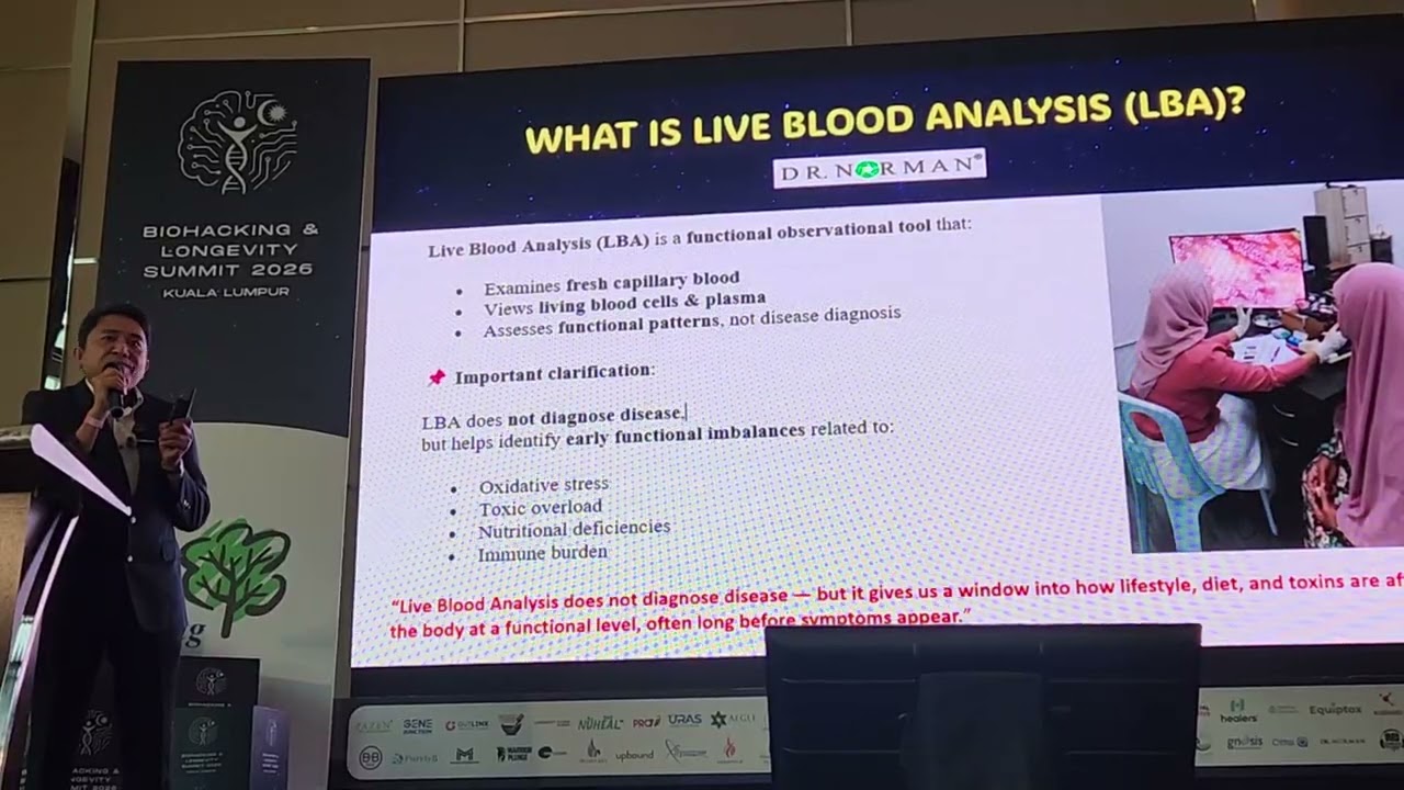Sedutan Ceramah di Biohacking & Longevity Conference Summit 2026..