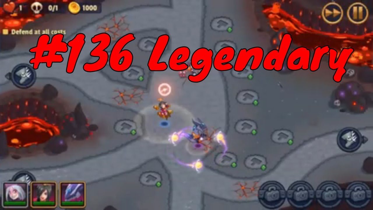 Realm Defense Level 136 Legendary With Local Heroes