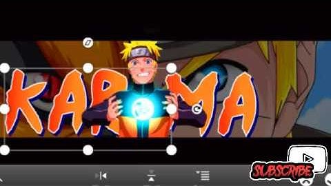 NARUTO BANNER SPEED ART PS TOUCH(Photoshop touch speed art)