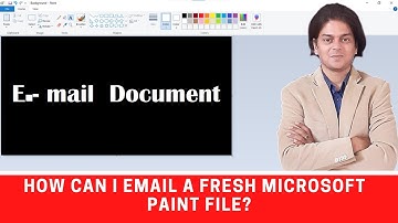 How to send email from Microsoft paint ?