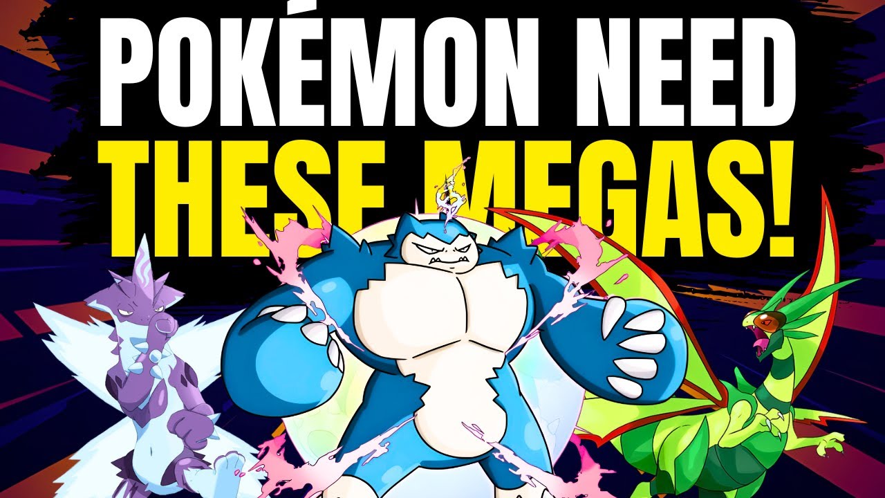 Top 10 Mega Evolutions We NEED in Pokémon Legends Z-A | Fan-Favorite Megas Ranked