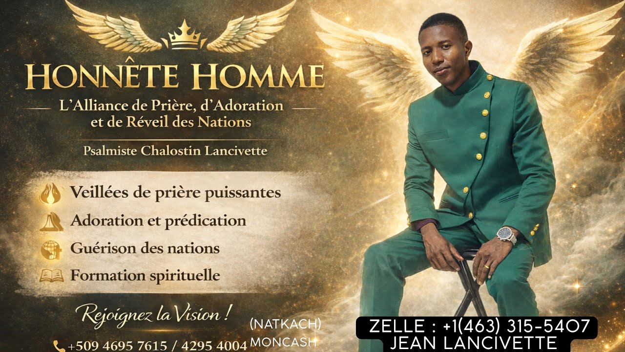 HONNÊTE HOMME – L’Alliance de Prière, d’Adoration et de Réveil des Nations /28 février 2026