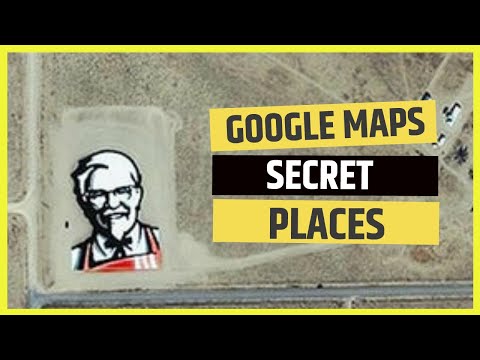 Google Maps Secret Places - YouTube