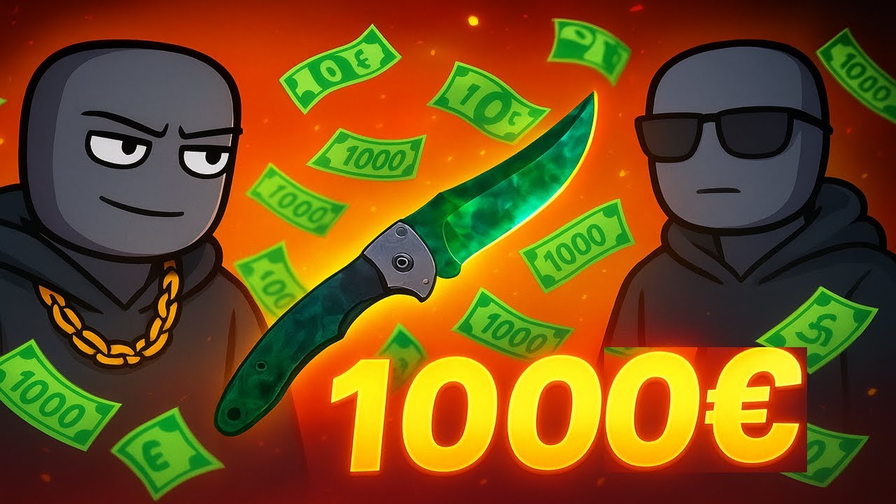 ON DROP UN FALCHION KNIFE GAMMA DOPPLER à 1000€ !! (GGDROP) | BIG KNIFE DROP on GGDrop Case Opening