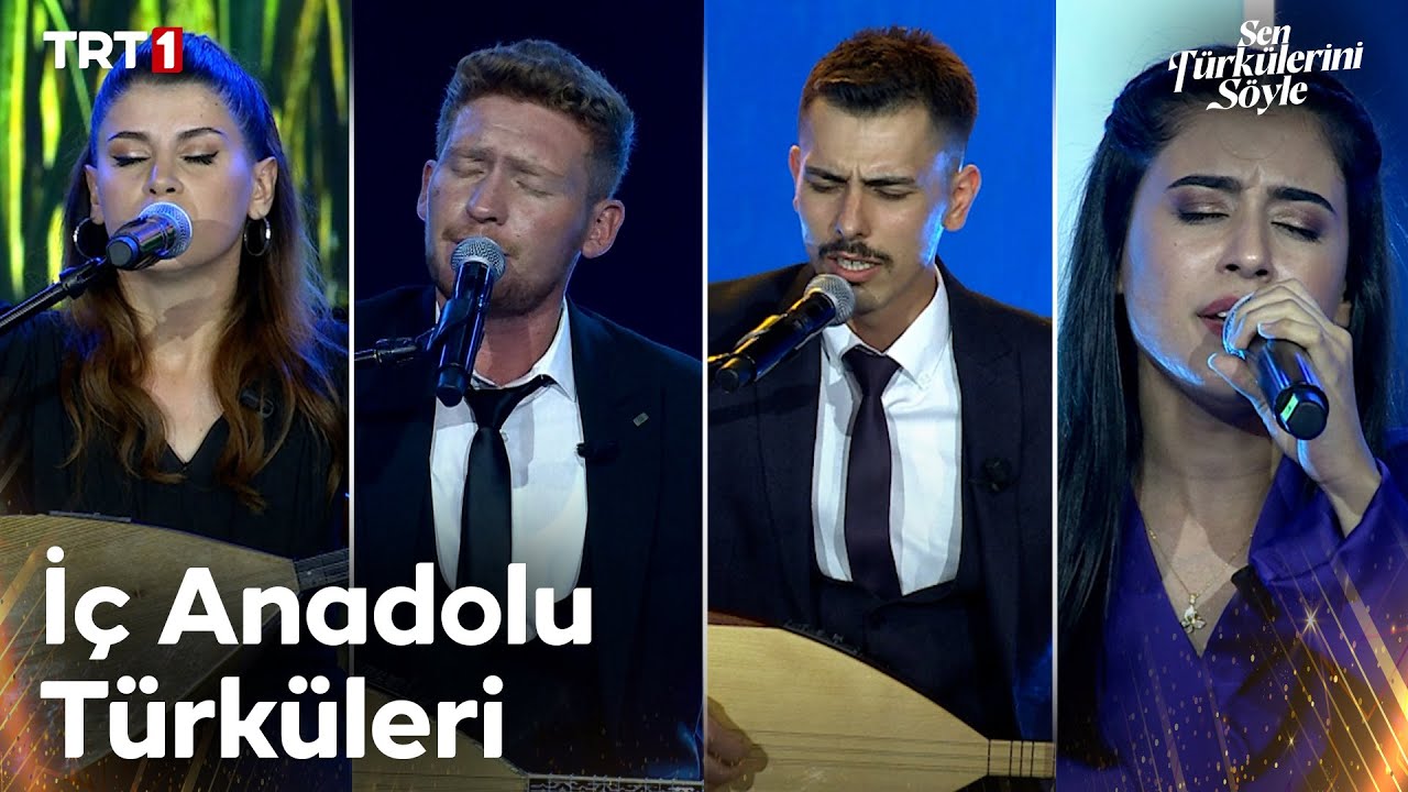İç Anadolu Türküleri #4 - Sen Türkülerini Söyle @trt1