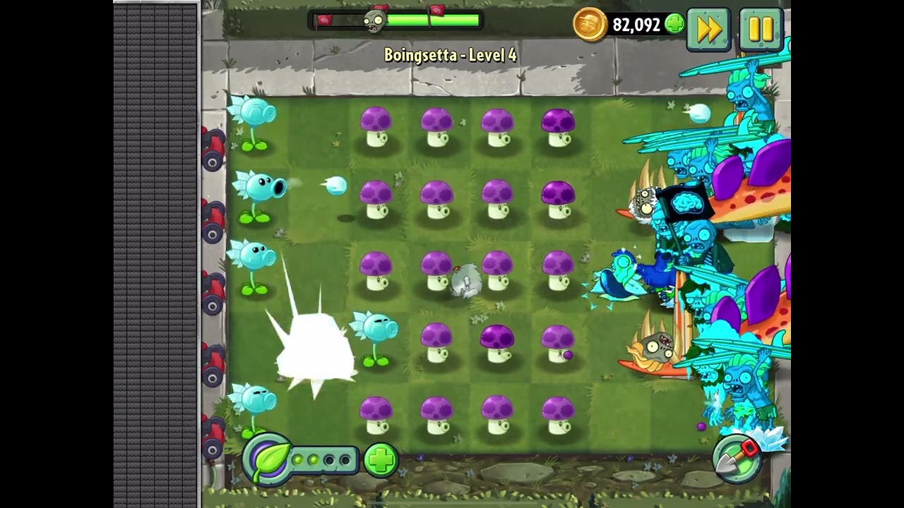 PvZ 2 Plant of the Week Boingsetta Level 4