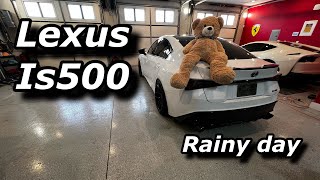 Cleaning Interior on my IS500 | POV Drive | Rainy day