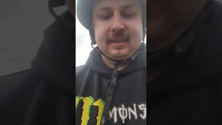 Bruteforce 750 Muzzy Single exhaust sound test and ride