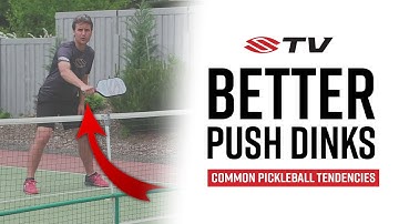 Improve Your Push Dink With This Drill - Common Pickleball Tendencies With Tyson McGuffin