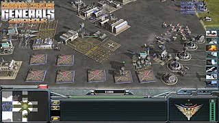 USA Commander in Chief 1 vs 7 GLA AI Qaeda Hard | Command and Conquer Generals Zero Hour Mod