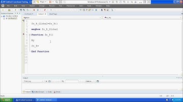 A function in HP QTP || MF UFT || VB Scripting || UFT one.