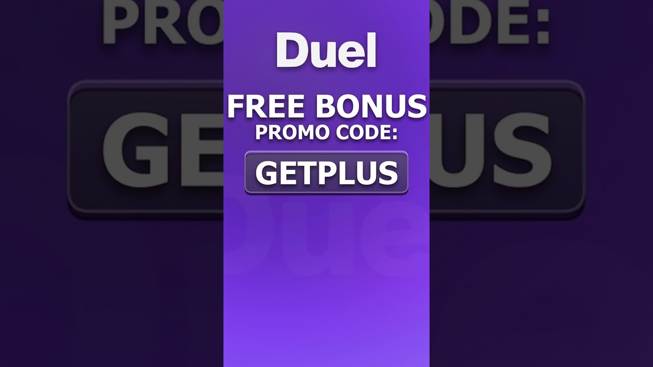 Legendary wins with DUEL: promo code GETPLUS = guaranteed bonus gift
