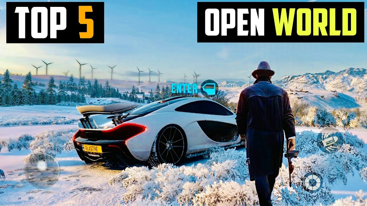 Top 5 Best Open World Games for Android & iOS in 2023 | High Graphics🔥 ...