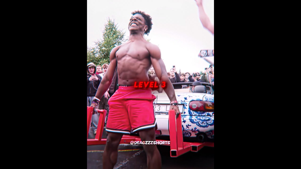 iShowSpeed DeadLifts 1000 KG Car In Poland 🔥🔥 #ishowspeed #deadlift #poland #edit