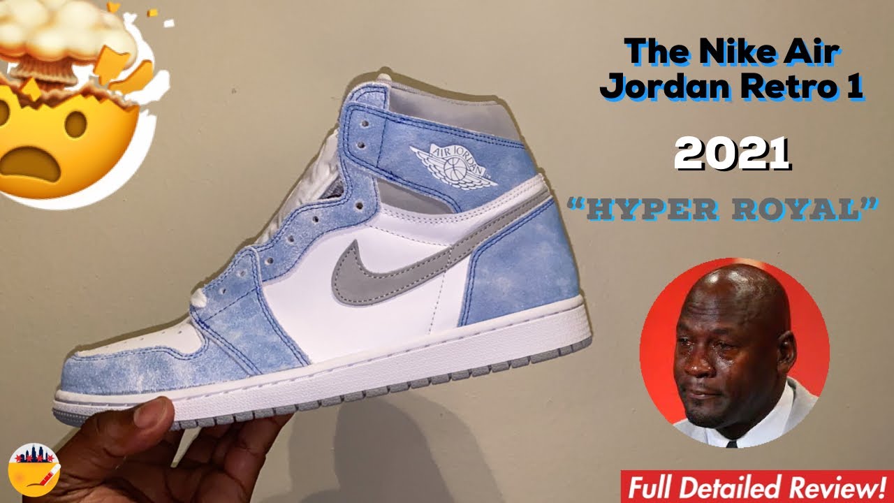 スニーカー Jordan 1 Retro High OG Hyper Reviewing the Nike Air Jordan Retro 1 High OG “Hyper Royal