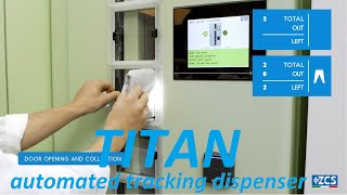 Titan 800 Automated Clothes Dispenser Tracking System For Hospitals, Factories More.