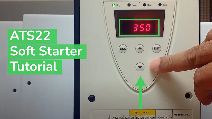 Programming Basic Parameters on the Altistart ATS22 Soft Starter | Schneider Electric Support