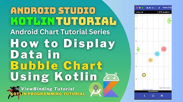 Android Bubble Chart using kotlin 2023 - Android Studio Tutorial - Part 7