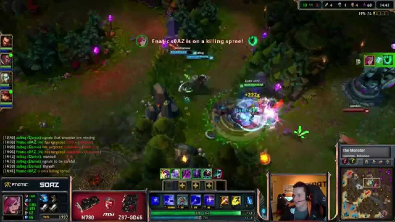 Fnatic Soaz Vi Jungle [Challenger Ranked solo queue]