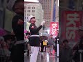 Drill Platoon Silently Takes Times Square