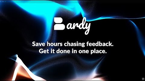 Bardy Visual feedback tool for websites, apps, videos, PDFs, and more!