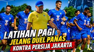  Pemain Persib  Senyum Latihan Jelang Duel Panas Kontra Persija Berlangsung Cair Penuh Semangat