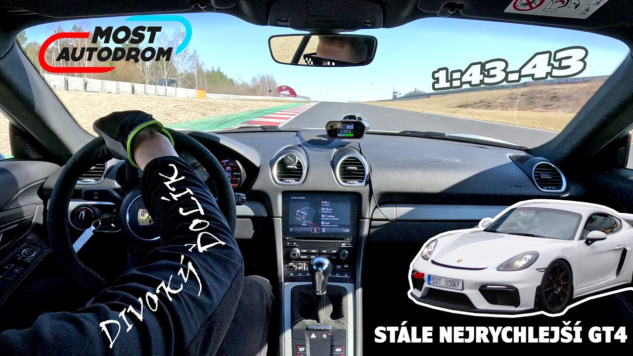 Autodrom MOST | Porsche Cayman GT4 (MT) | 