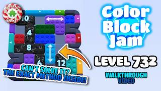 Color Block Jam - Level 732 Walkthrough Solution