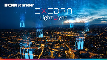 Schreder EXEDRA LightSync - Street lighting in sync with real needs