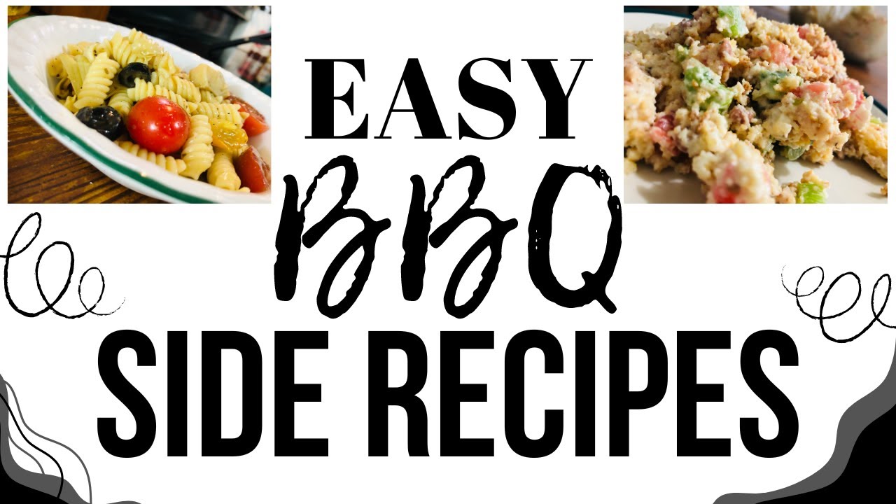 EASY PEASY BBQ SIDES | PASTA SALAD | EASY SUMMER SIDES | SIMPLE GRILLING SIDE DISHES | 4th of July
