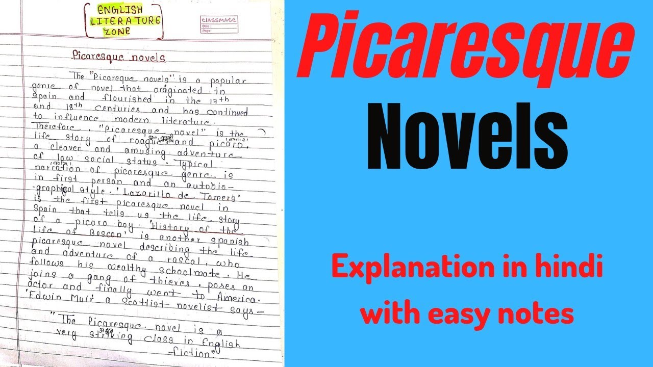 Picaresque Novels Picaresque Novelist Picaresque Novels In English 