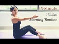 💚 Perfect Full Body Morning Routine| 45 Minute Pilates Workout With Hannah