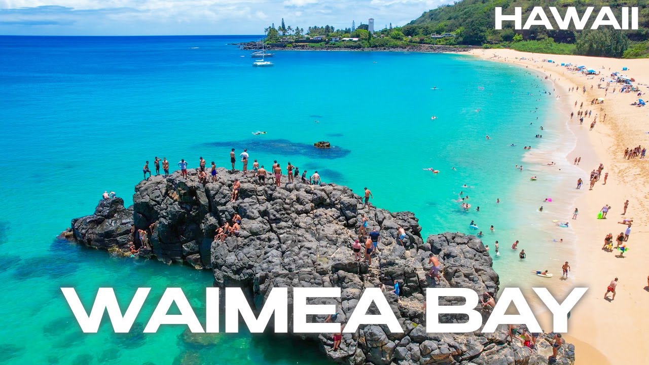 Waimea Bay - Oahu Hawaii 4K