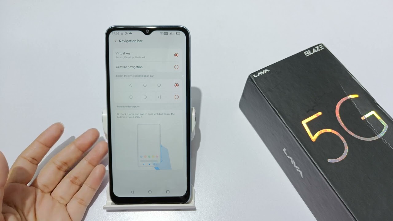 How to change back button in lava blaze 5G | Lava blaze pro me button navigation kaise badlen