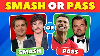 Ultimate SMASH or PASS 🔥 The Hottest Male Celebrities You CAN’T Resist! 😍